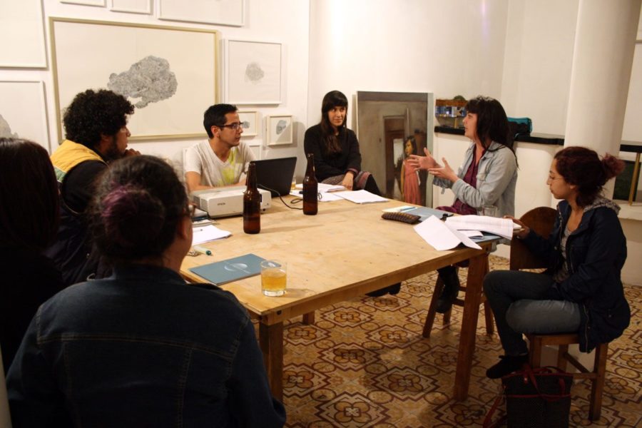 Taller de curaduría y espacios para el arte contemporáneo con Edú Carrera. Septiembre 2014